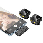 Load image into Gallery viewer, Hoco L17 Magnetic Dual Lavalier Wireless Mic for iPhone & USB-C