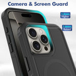 Load image into Gallery viewer, iPhone 17 Pro Max BLACKTECH Commuter (MagSafe Compatible) - Black