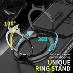 Load image into Gallery viewer, Samsung Galaxy Z Fold 7 BLACKTECH Magnetic TitanRing Armor - Black