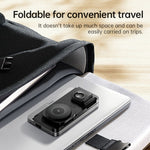 Load image into Gallery viewer, HOCO DWQ03 4-in-1 Wireless Charging Station with Digital Alarm Clock – Fast Qi Charging for Phone, Watch & Earbuds (Black)