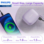 Load image into Gallery viewer, Philips DLP2136VP Rechargeable Hand Warmer w/ Power Bank 5200 MAh