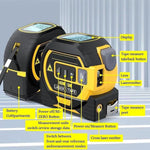 Load image into Gallery viewer, 40M Measuring Sight 3-in-1 Infrared Laser Tape Measuring, Portable 3-in-1 Infrared Laser Tape Measuring, Handheld Electronic Digital Tape Measure with Led Display,