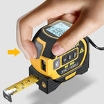 Load image into Gallery viewer, 40M Measuring Sight 3-in-1 Infrared Laser Tape Measuring, Portable 3-in-1 Infrared Laser Tape Measuring, Handheld Electronic Digital Tape Measure with Led Display,
