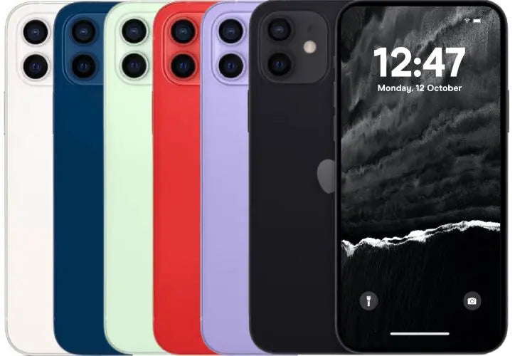 Pre-owed Apple iPhone 12 with Accessories and 1 Year Warranty – Oz