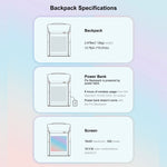 Load image into Gallery viewer, Pixoo Backpack-M Innovative Smart LED Backpack