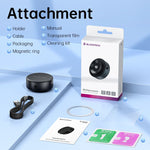 Load image into Gallery viewer, BLACKTECH BL-DCA47 Multipurpose Magnetic Aluminum Holder - Black
