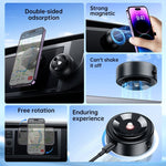 Load image into Gallery viewer, BLACKTECH BL-DCA47 Multipurpose Magnetic Aluminum Holder - Black