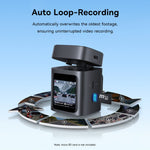 Load image into Gallery viewer, Baseus PrimeTrip VD1 Dash Cam 3K + Rear Camera 1080P Cosmic Black