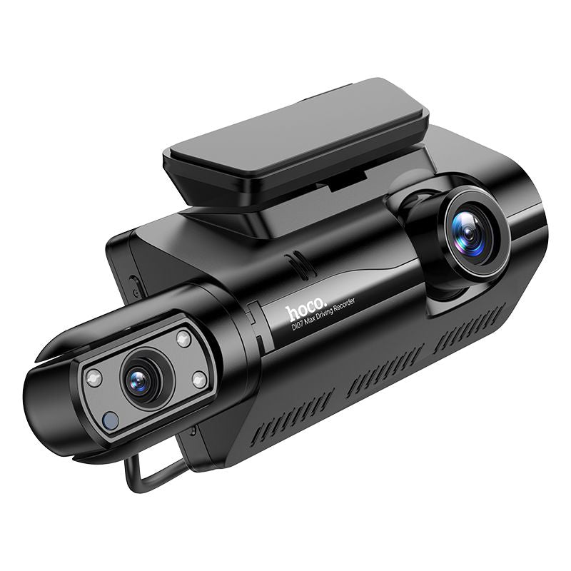 Hoco DI07 Max Dual Camera Driving Recorder Dash Camera (Wifi Version ...