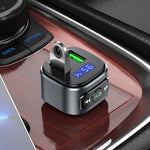 Load image into Gallery viewer, Hoco E67 QC3.0 Car Bluetooth MP3 FM Transmitter Charger