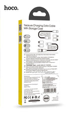 Load image into Gallery viewer, Hoco U86 Treasure Cable Set – Durable, Fast Charging & Versatile