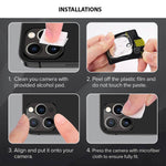 Load image into Gallery viewer, iPhone 9H Tempered Glass Protector for Rear Camera