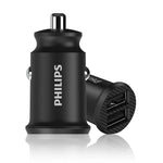 Load image into Gallery viewer, Philips Dual USB-A Port Car Charger (DLP2510)