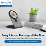 Load image into Gallery viewer, Philips 15W Wireless Charger Magnetic Wireless Fast Charging Charger DLK3535Q