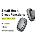 Load image into Gallery viewer, Baseus 2 PCS Beetle Vehicle Hook Dark