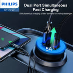 Load image into Gallery viewer, Philips QC+PD Car Charger (DLP2521)