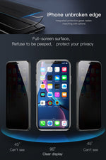 Load image into Gallery viewer, BLACKTECH iPhone Privacy 9D Full Cover Tempered Glass