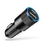 Load image into Gallery viewer, Buckko 38W USB-C USB-A Fast Car Charger