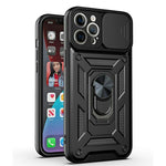 Load image into Gallery viewer, iPhone Dual Layer Heavy Duty Shockproof Magnetic iRing Camshield Camera Protective Case Cover
