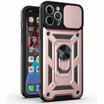 Load image into Gallery viewer, iPhone Dual Layer Heavy Duty Shockproof Magnetic iRing Camshield Camera Protective Case Cover