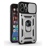 Load image into Gallery viewer, iPhone Dual Layer Heavy Duty Shockproof Magnetic iRing Camshield Camera Protective Case Cover