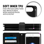 Load image into Gallery viewer, iPhone Mercury Goospery Mansoor Diary Flip Case Wallet Cover