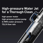 Load image into Gallery viewer, Baseus Dual Power Portable Electric Car Wash Spray Nozzle Set-Black