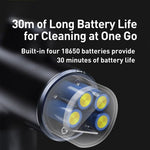 Load image into Gallery viewer, Baseus Dual Power Portable Electric Car Wash Spray Nozzle Set-Black