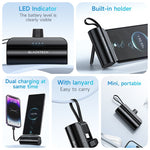 Load image into Gallery viewer, BLACKTECH BL-DB53 5000mAh Portable 2 in 1 Power Bank
