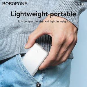 BOROFONE BJ48 Mini Portable 2500 mAh Power Bank - White