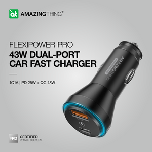 AMAZINGTHING FlexiPower Pro PD43W Car Charger