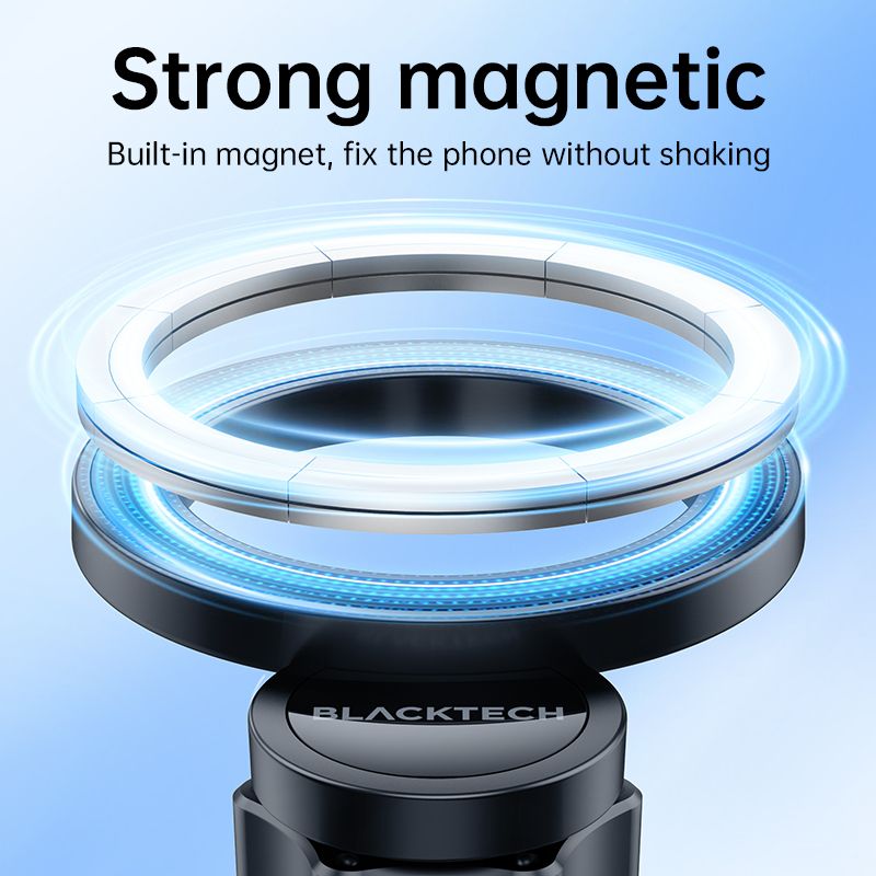 Blacktech Magsafe Magnetic Corner Screen Adjustable Car Stand for Tesla X Y 3