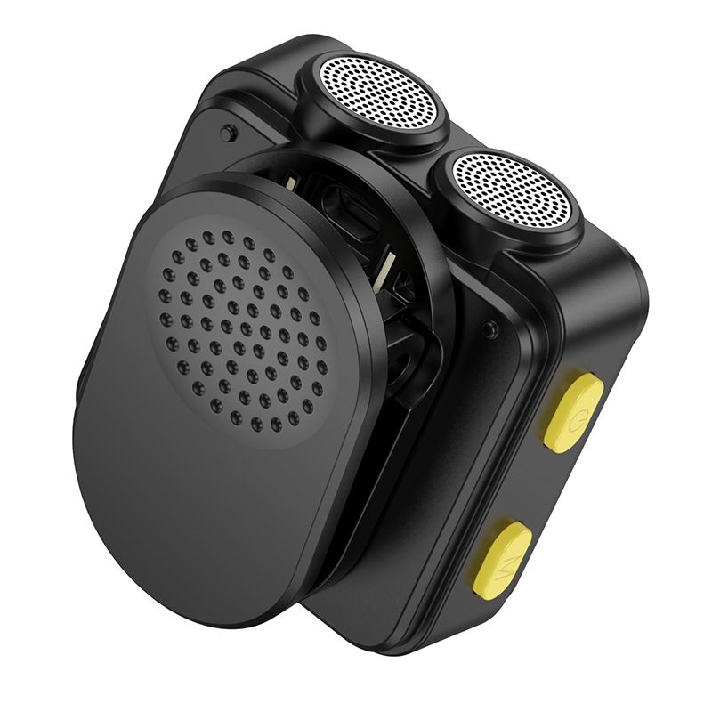 Hoco L17 Magnetic Dual Lavalier Wireless Mic for iPhone & USB-C