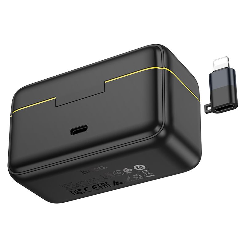 Hoco L17 Magnetic Dual Lavalier Wireless Mic for iPhone & USB-C