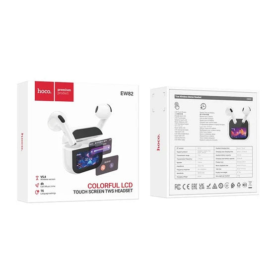 Hoco EW82 Sparkle True Wireless Touch Screen BT Headset
