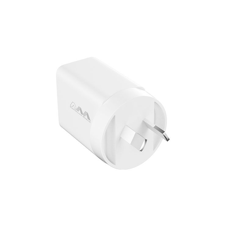 Australian mobile AMC04 USB-C 20W Power Adapter - White (SAA APPROVED Australia Safety Product)
