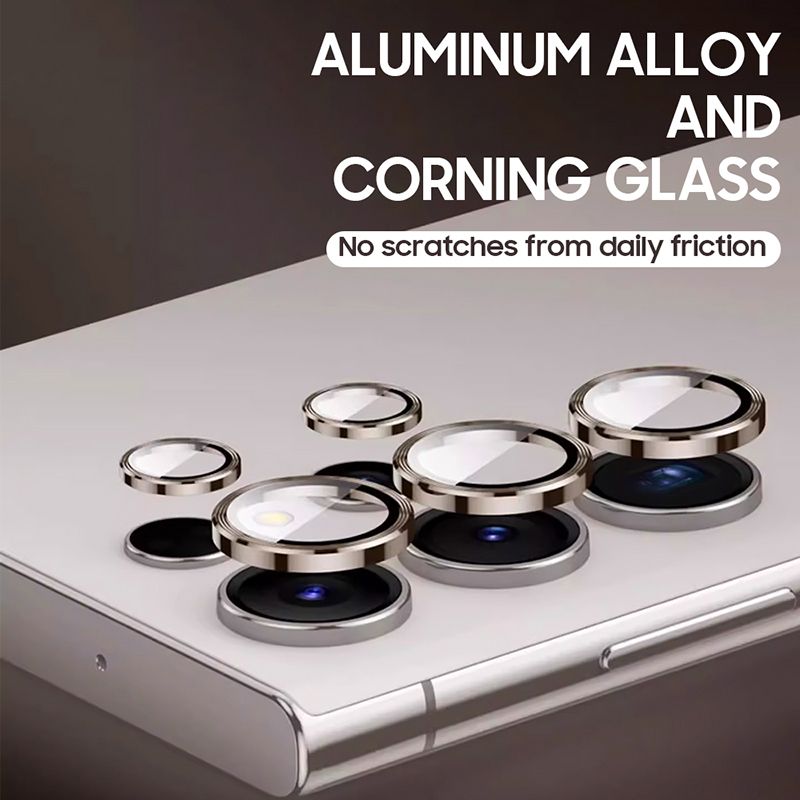 Samsung Z Series LITO C2 AR+AF Coating Aluminum Alloy Camera Corning Glass With Easy Installation tool - Black (Copy)