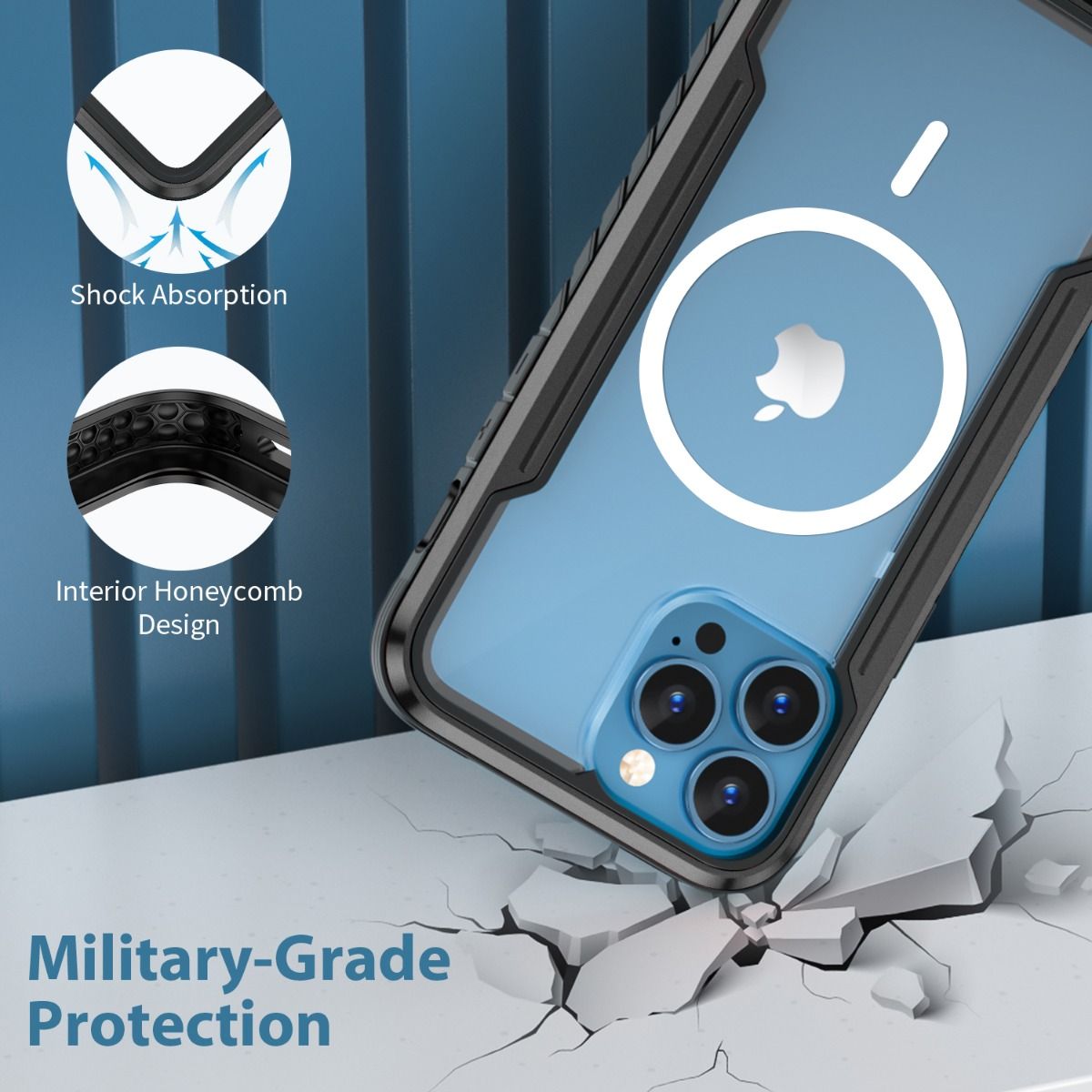 Samsung S25 Ultra BLACKTECH Defense Shield Aluminum Alloy (MagSafe Compatible)