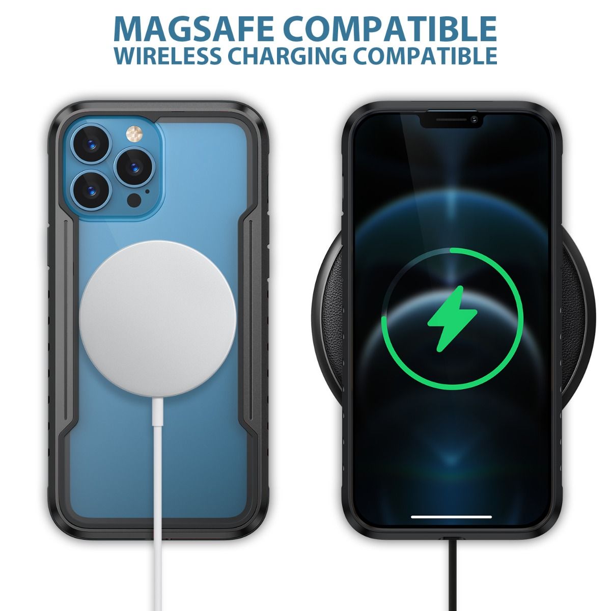 Samsung S25 Ultra BLACKTECH Defense Shield Aluminum Alloy (MagSafe Compatible)