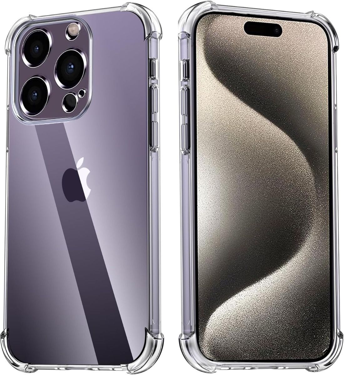 iPhone 17 BLACKTECH Hard Protective Clear Case