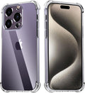 Google Pixel 10A  BLACKTECH Thick Silicone Case - Clear