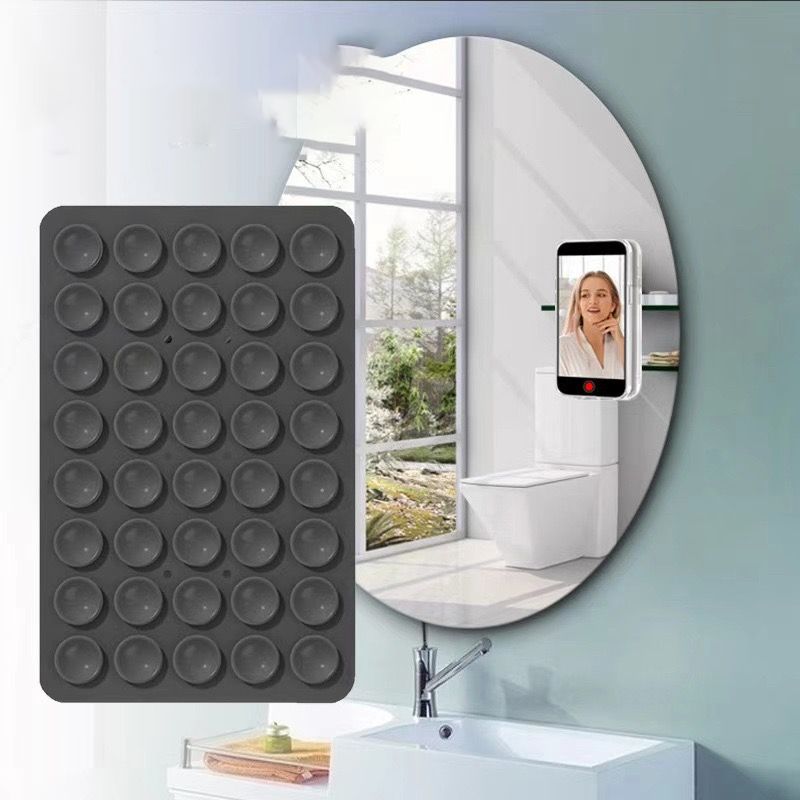 BLACKTECH Suction Mount 40 Suction Cips 100mm X 65mm - Black