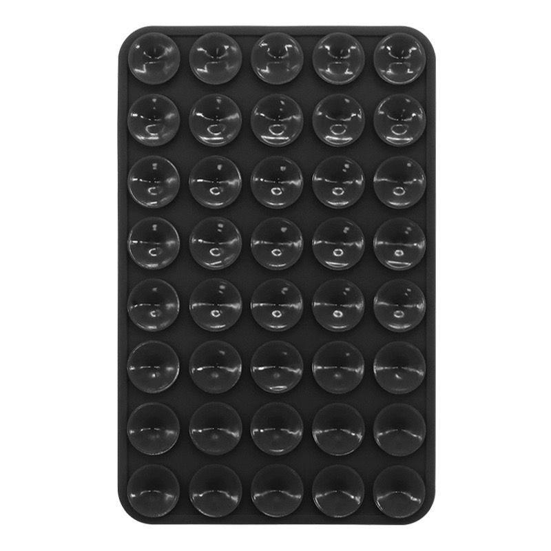 BLACKTECH Suction Mount 40 Suction Cips 100mm X 65mm - Black