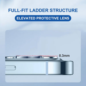 iPhone 17 Pro / 17 Pro Max LITO C2 AR+AF Coating Aluminum Alloy Camera Corning Glass With Easy Installation tool - Gray