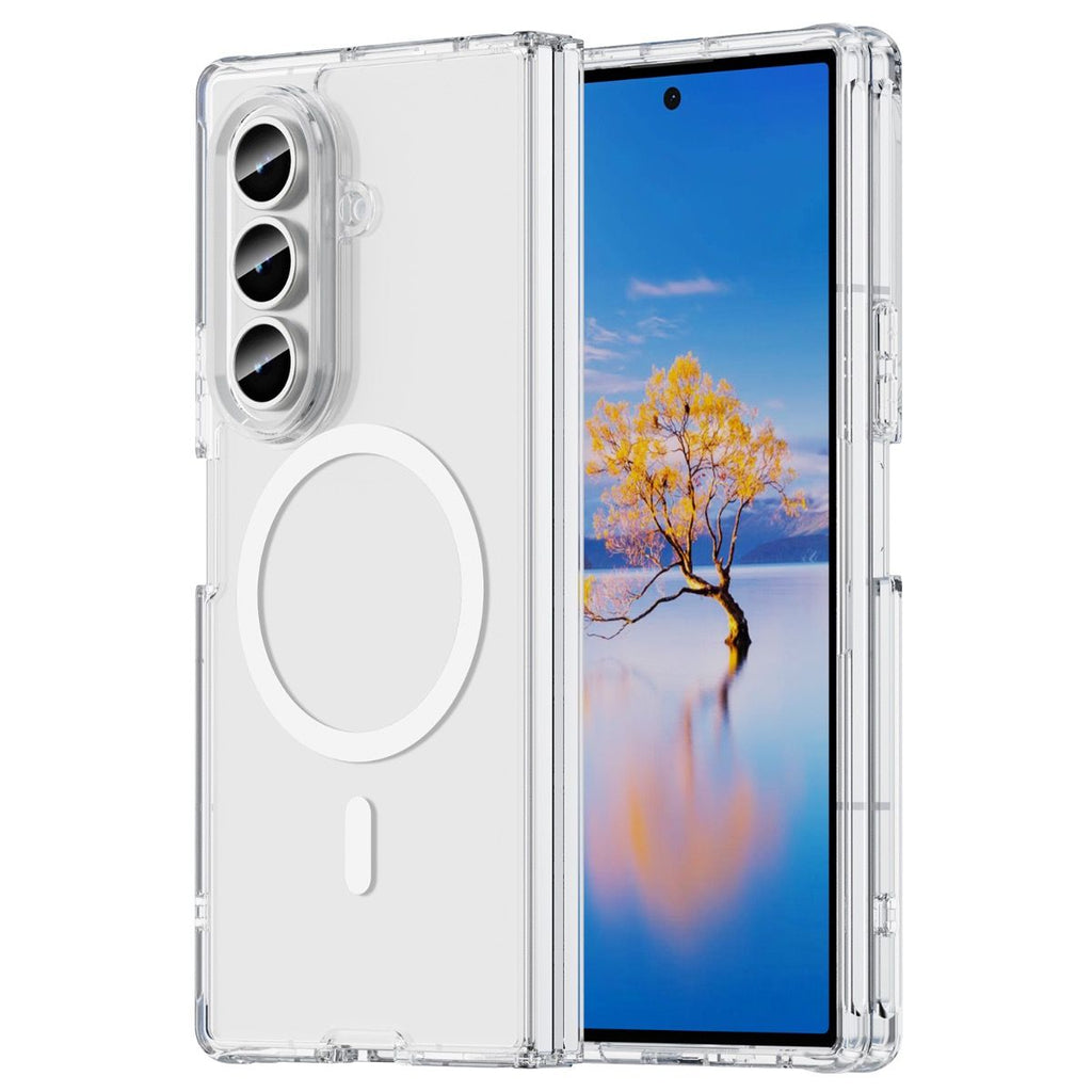 Samsung Galaxy Z Fold 8 Clear Transparent Protective Case with Magsafe
