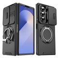 Samsung Galaxy Z Fold 7 BLACKTECH Magnetic TitanRing Armor - Black