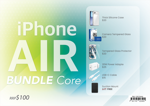iPhone 17 Air Accessories Bundle Box - Core