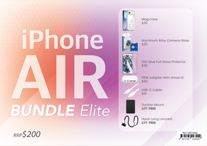 iPhone 17 Air Accessories Bundle Box - Elite