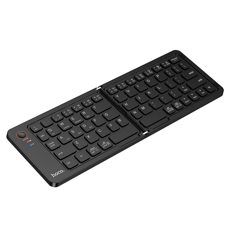 Hoco GM71 Proficient Mini Folding Wireless Keyboard - Black