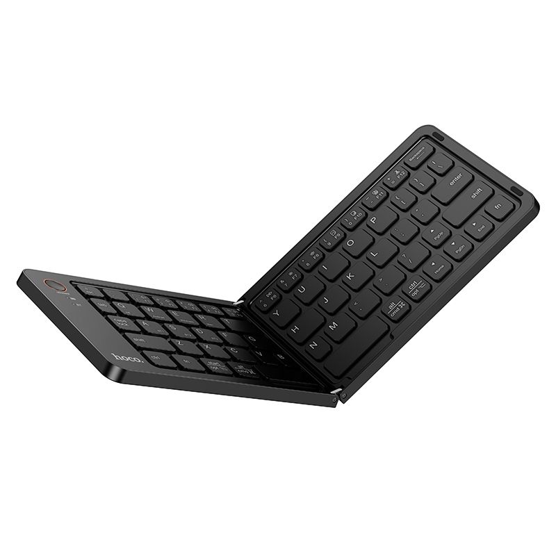 Hoco GM71 Proficient Mini Folding Wireless Keyboard - Black